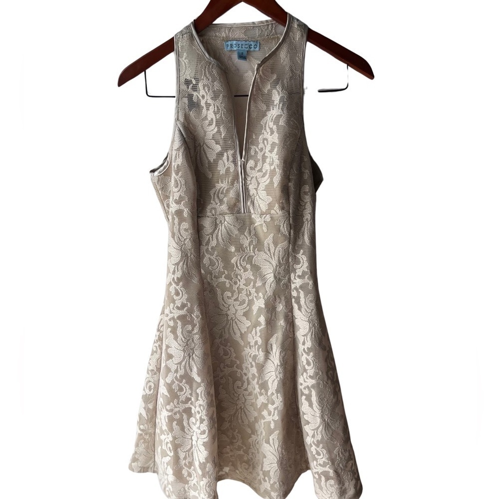 Prosecco A-Line Dress
